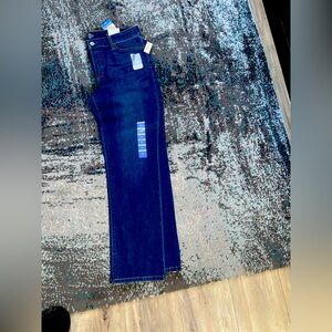 Straight leg jeans-new with tags. Size 14.Easy fit tummy & thigh,mid rise.